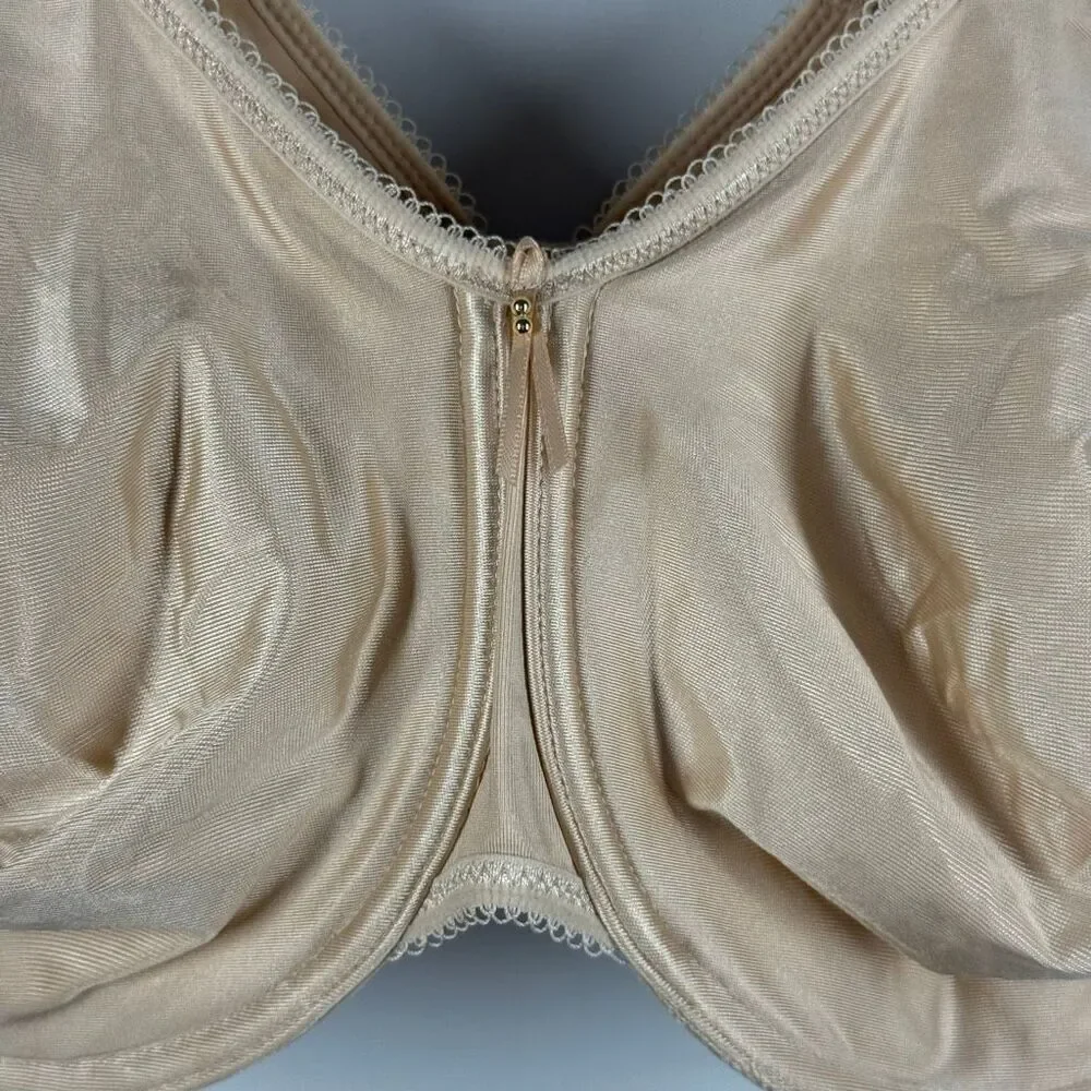 Wacoal Basic Beauty Full Figure Seamless Underwire Bra tan Size 40DDD 855192